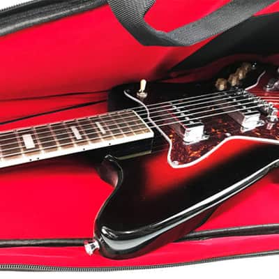 Silvertone Padded electric guitar gig bag SCGB1 BK image 4