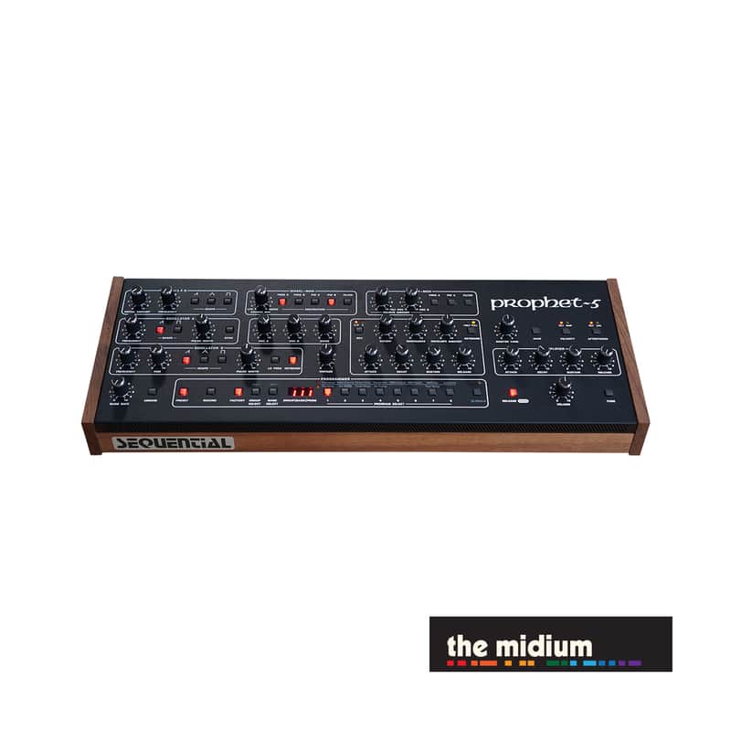 Sequential Prophet-5 polyphonic analog desktop module image 1