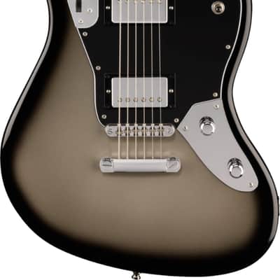 Fender Player Fusion Jaguar Baritone Limited Edition Electric Guitar, Ebony Fingerboard, Silverburst image 2