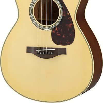 Yamaha LS6M Grand Concert Acoustic-Electric Guitar, Solid Spruce Top image 2
