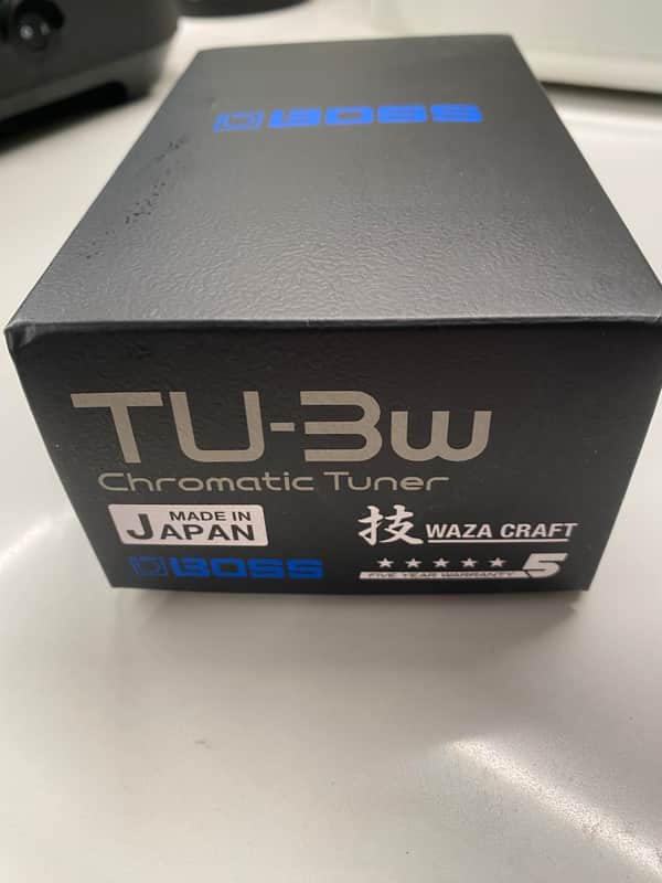 Boss TU-3W Chromatic Tuner Waza Craft 2016 - Present - Black image 1
