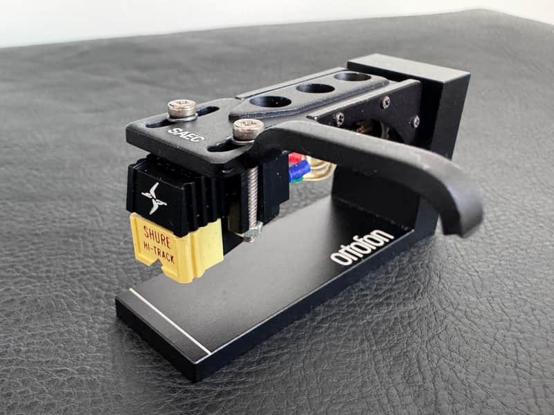 Shure M91ED MM Phono Cartridge with N91ED stylus & SAEC ULS2X Headshell