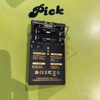 Teenage Engineering PO-33 Pocket Operator K.O! 2018 - Present - Black image 4