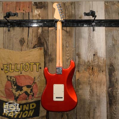 Fender 50th Anniversary American Series Stratocaster with Maple Fretboard 2004 - Chrome Red image 6