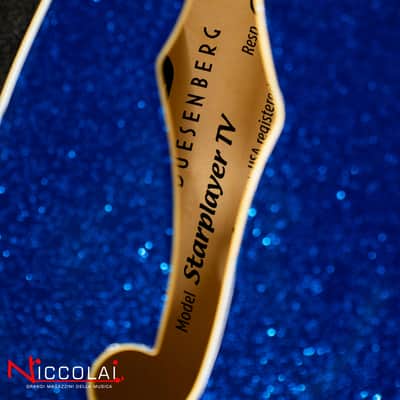 DUESENBERG Starplayer Tv Blue Sparkle image 7
