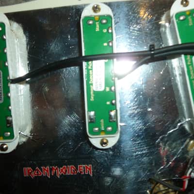 Seymour Duncan Dave Murray Signature Pickguard Assembly 2010s - Pearloid image 5