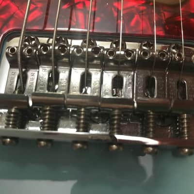 Fender Partscaster Strat Sonic Blue w Red Tortoiseshell image 7