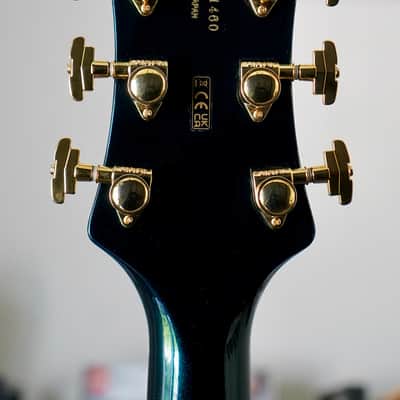 Gretsch Falcon Center Block LTD Double Cut w/Bigsby Ebony Board Midnight Sapphire 2025 image 15