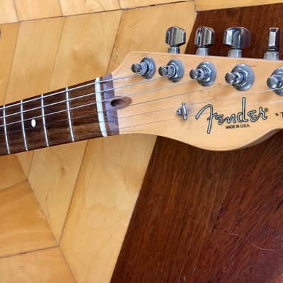 100% ORIGINAL 2003 Fender American Telecaster USA, Transparent Red w/ Hard Case image 10