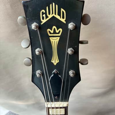 Guild CE-100 Capri with P90s 1958 - Sunburst image 4