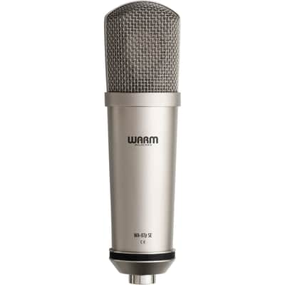 Warm Audio WA-87jr SE Studio Essentials Large Diaphragm Cardioid FET Condenser Microphone - Nickel image 3