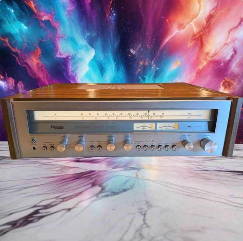 Technics Sa 5570 Stereo Receiver Amplifier 85 WPC Excellent Shape Fresh Service! image 1