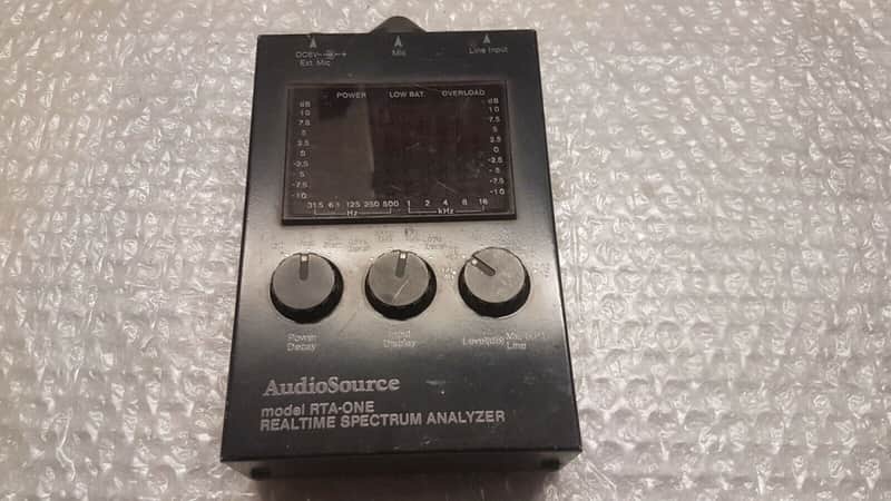 Audiosource Rta One Realtime Spectrum Analyzer image 1