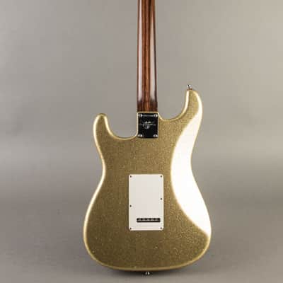 Fender Greg Fessler Masterbuilt Deluxe Stratocaster 2012, Gold Sparkle image 7