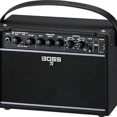New Boss Katana-Mini X 10-Watt 1x5" Digital Modeling Guitar Combo Black, We Ship Ultra Fast!! image 2