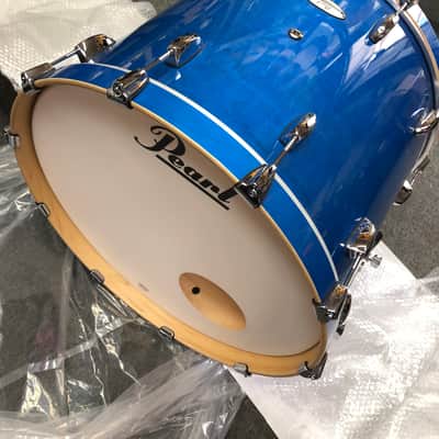 Pearl Professional Series 22x18 Bass Drum #113 - Sheer Blue image 4
