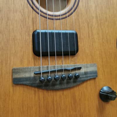 Fender American Acoustasonic Jazzmaster - Ebony Fingerboard, Natural, Used image 5