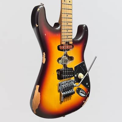 EVH Frankenstein "Frankie" Relic Electric Guitar - Sunburst image 2