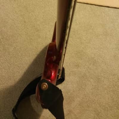 Aria Pro II RSB 80's RED bass guitar image 25