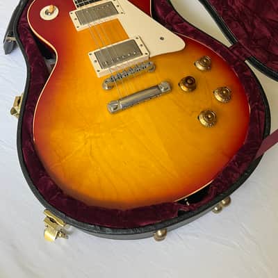 Gibson Les Paul Custom Shop 1958 Reissue Cherry Sunburst image 15