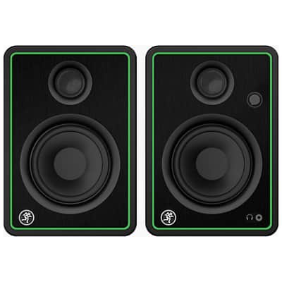 Mackie CR4-XBT 4" Active Powered Studio Monitor Speakers w Bluetooth & Stands image 3