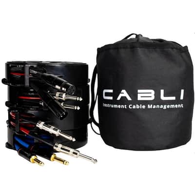 SINGULAR SOUND CABLI PACK Instrument Cable Management 4 Holders & 1 Carry Bag image 7