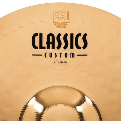 Meinl Cymbals CC12S-B Classics Custom 12-Inch Brilliant Splash (VIDEO) image 4