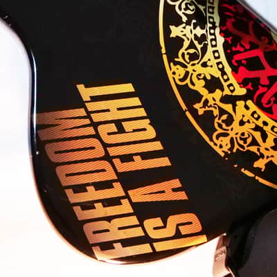 Squier Bullet Stratocaster HSS HT John Wick 4 Wrapped. image 4