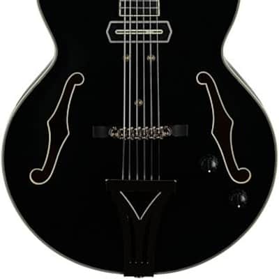 Ibanez PM3C BKL Pat Metheny Signature Hollowbody Electric Guitar. Black Low Gloss with Case image 4