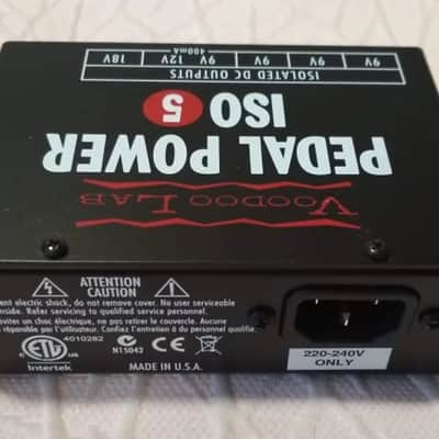 Voodoo Lab Pedal Power ISO-5 Isolated Power Supply ( EU cable ) image 4