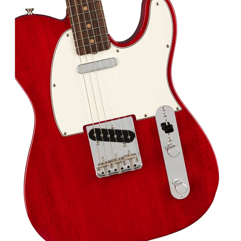 Fender American Vintage II 1963 Telecaster Rosewood Fingerboard - Crimson Red Transparent image 1