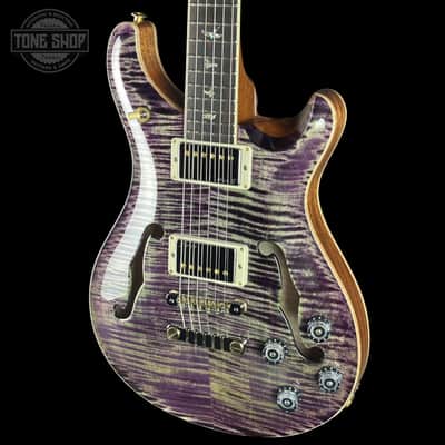 PRS McCarty 594 Hollowbody II 10 Top / Back Aurora Borealis w/case image 5