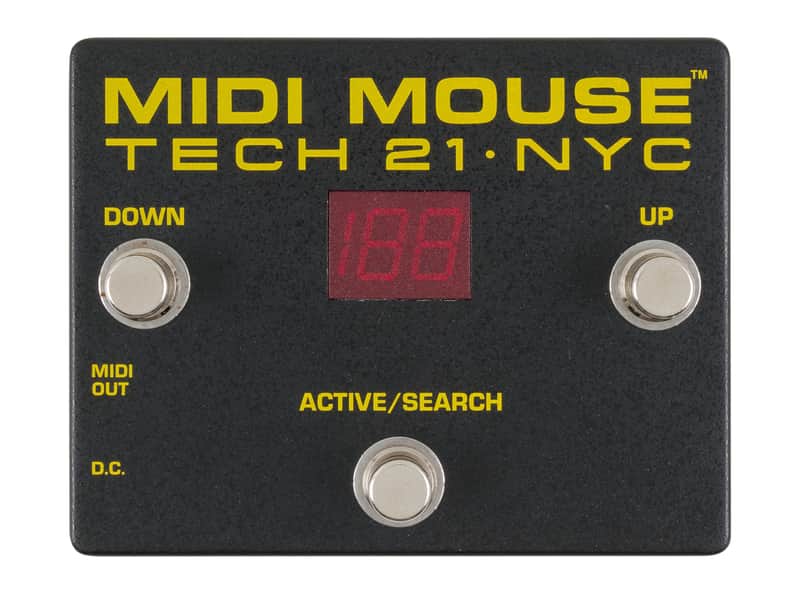 Tech 21 MIDI Mouse 3-Button Foot Controller [USED] image 1