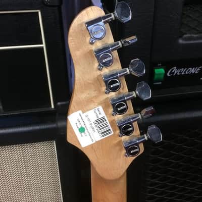 Giannini G101-SV/WH Silver  Strat Style Electric Guitar NICE! [ProfRev] image 7