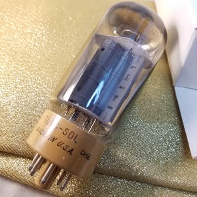 Tung-Sol 8417 tNOS AT1000 TESTED Vacuum Tube rare early dual side getters hi-fi beam power pentode 1963 image 1