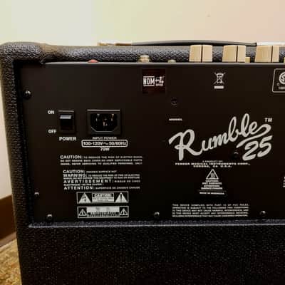 Fender Rumble 25 - Electric Bass Guitar Combo Amplifier - 25 watts image 8