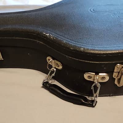 VTG/Antique *Archtop Classical Guitar Case* "Manalo" Spain; Japan? 1900-1970? - Black image 12