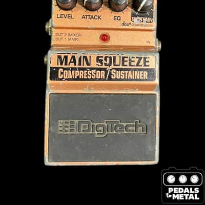 DigiTech Main Squeeze Compressor Sustainer Pedal | Reverb