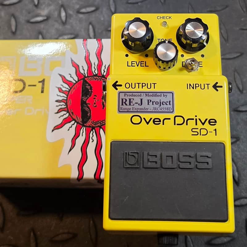 Boss SD-1 Super Overdrive w/ Analogman Mod | Reverb