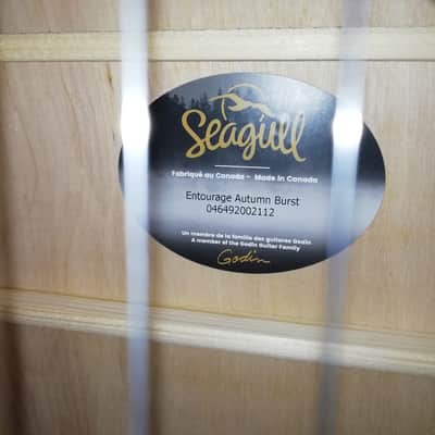 SEAGULL Entourage Autumn Burst – Acoustic Dreadnought image 12
