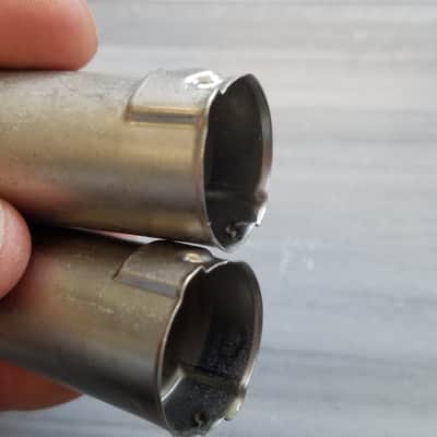 Elco Pair (2) Tube Shields EL84 9-pin J-Slot J60-TS103U03 Vintage Vacuum 1950s-1960s image 6