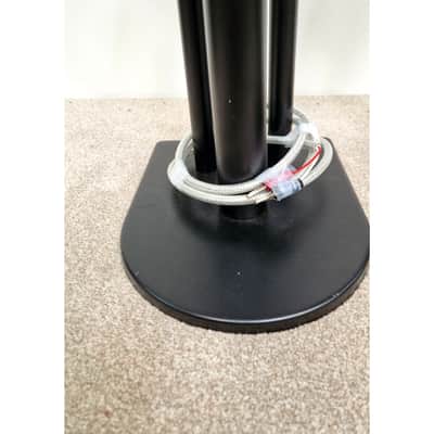 Hi-Fi Speaker Stands - Built In Banana Jack Leads - Excellent image 3