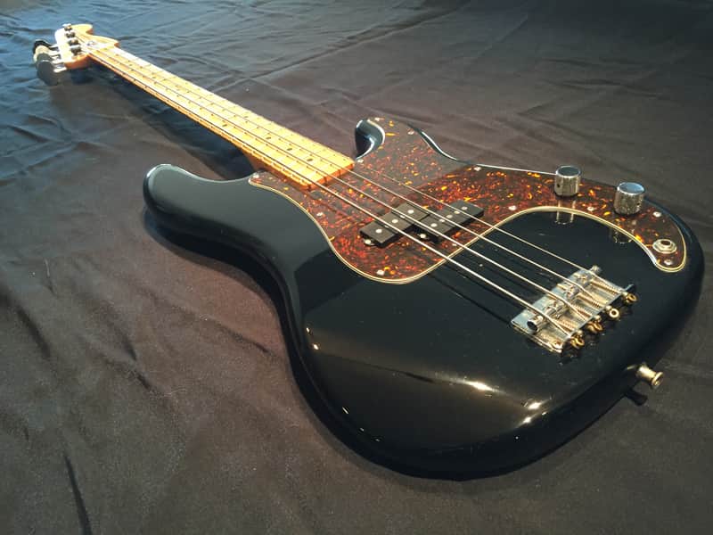 Fender Precision 1983 Black With Hardshell Case image 1