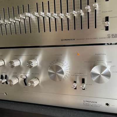 Pioneer SA-9500 Integrated Amp + SG-9500 10-Band Graphic EQ — Absolute MINT Condition! image 3