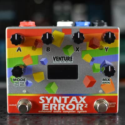 Alexander Pedals Syntax Error 2 Enhanced Audio Computer System 2021 - Silver / Rainbow image 1