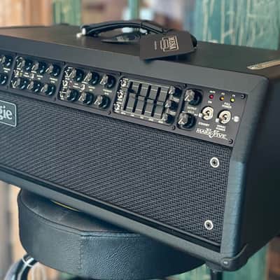 Mesa Boogie Mark V 90-Watt Black Suede Tube Amplifier Head For Electric Guitar image 2