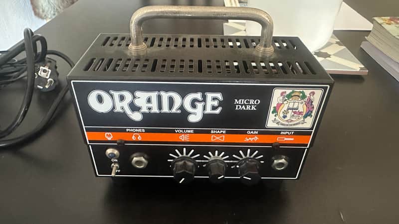 Orange Micro Dark 20-Watt Guitar Amp Head 2015 - Present - Black image 1