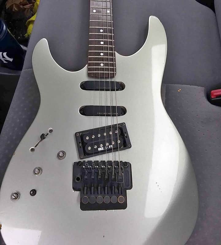 Left Handed Lefty Silver/Grey Kramer Striker 615 1987-'88 Model NO CASE NO BAG image 1