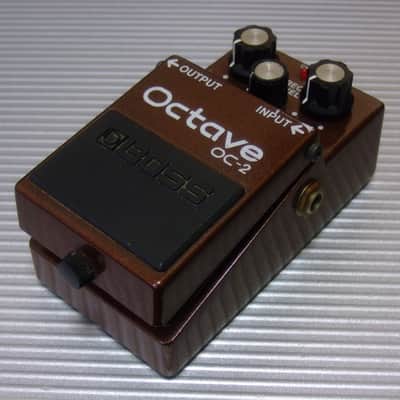 Boss OC-2 Octave (Black Label) 1989 - 1997 - Brown image 1
