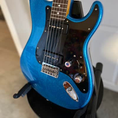 2023 Fender Custom Shop Limited Edition Dual P-90 Stratocaster Closet Classic Relic - Blue Sparkle image 7